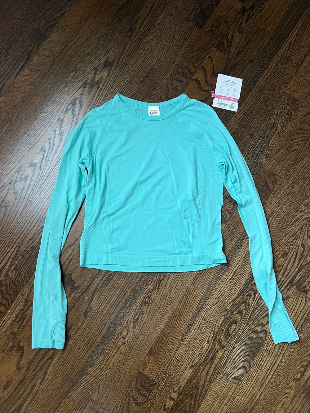 Athleta girl power up sport length top - L